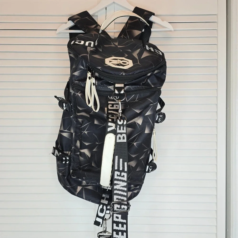 Air‎ Gummy Urban Travel Bag Black Prism Utility Backpack Duffel Techwear 3- Way